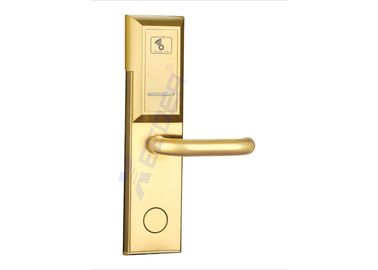 Κίνα Χρυσές κλειδαριές πορτών ξενοδοχείων χρώματος, κλειδαριές L1102JS πορτών ασφάλειας δωματίου ξενοδοχείου προμηθευτής